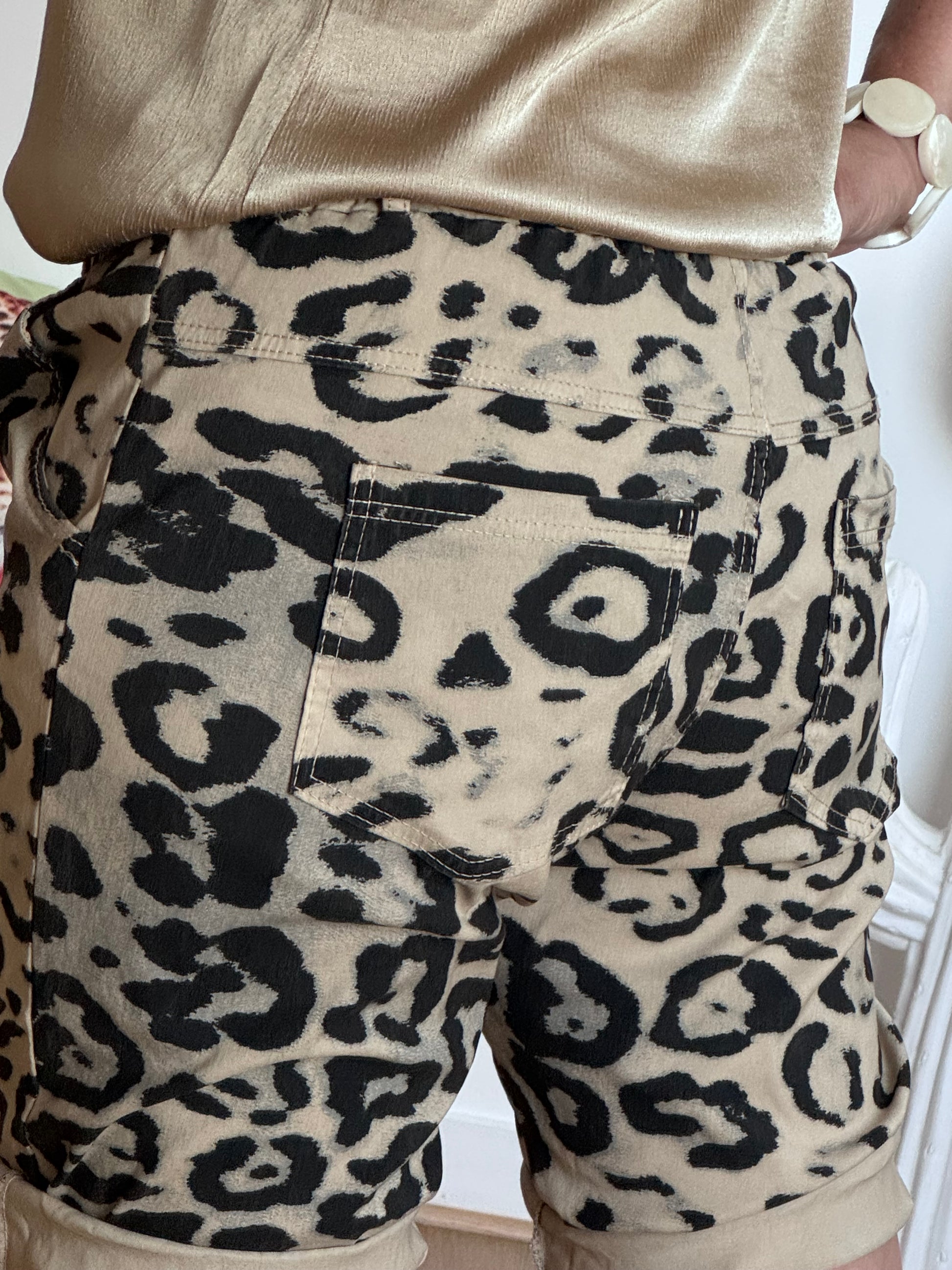Bermuda ou short Léo camel TU 40/48