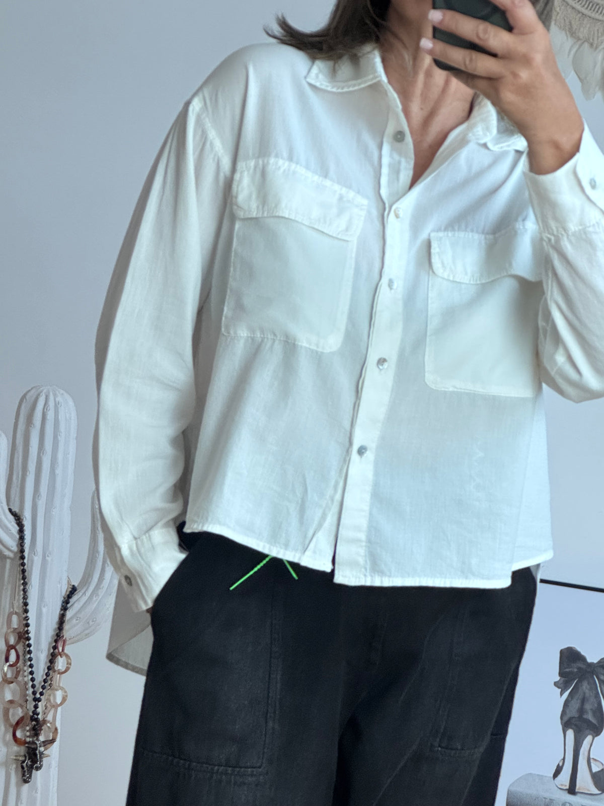 Chemise crème Banditas From Marseille