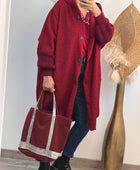 Manteau Marceau bordeaux