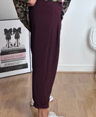 Pantalon Gabriel lie de vin TU 36/42
