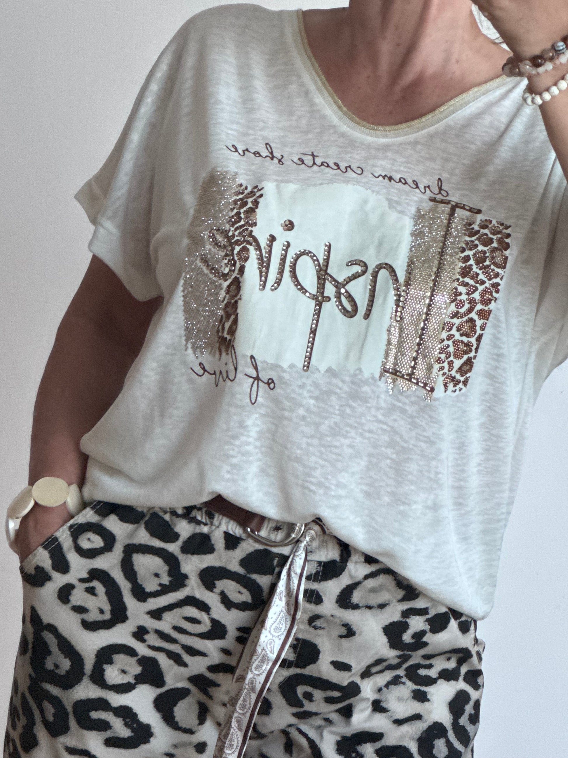 Teeshirt Inspire blanc TU 38/46