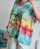 Haut oversize love