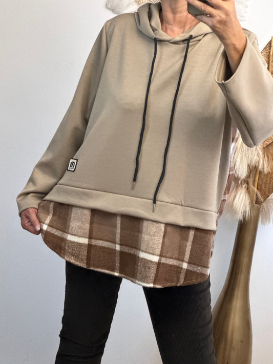 Sweat-shirt beige TU 40/48