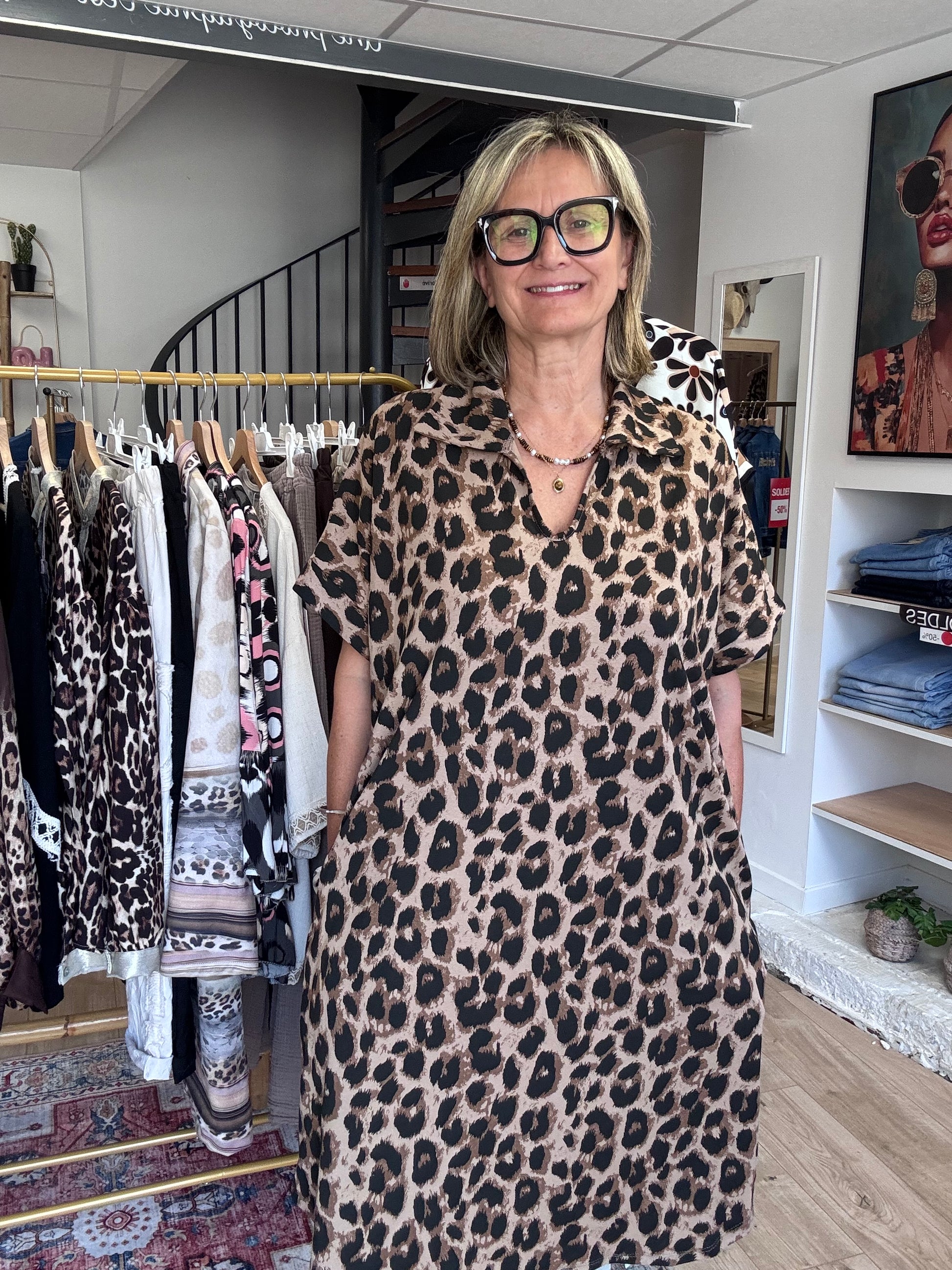 Robe teeshirt iconic Leo
