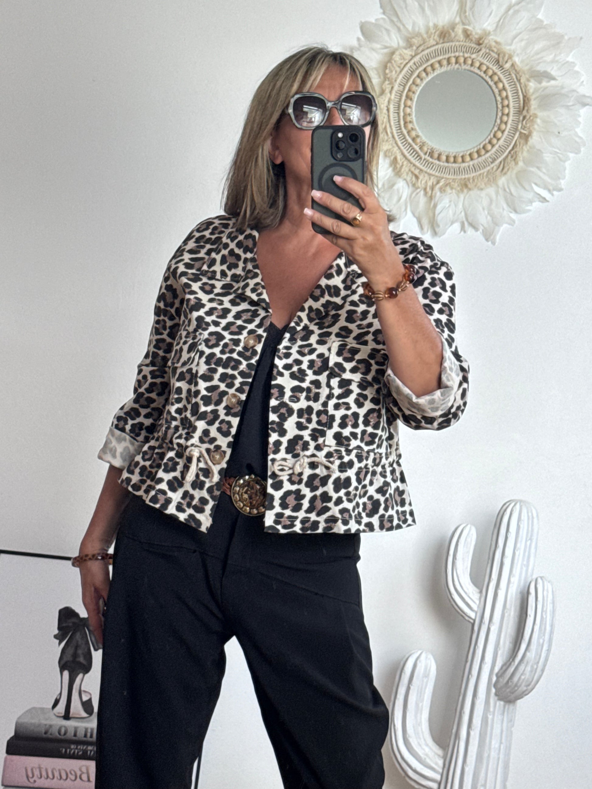 Veste Léo beige