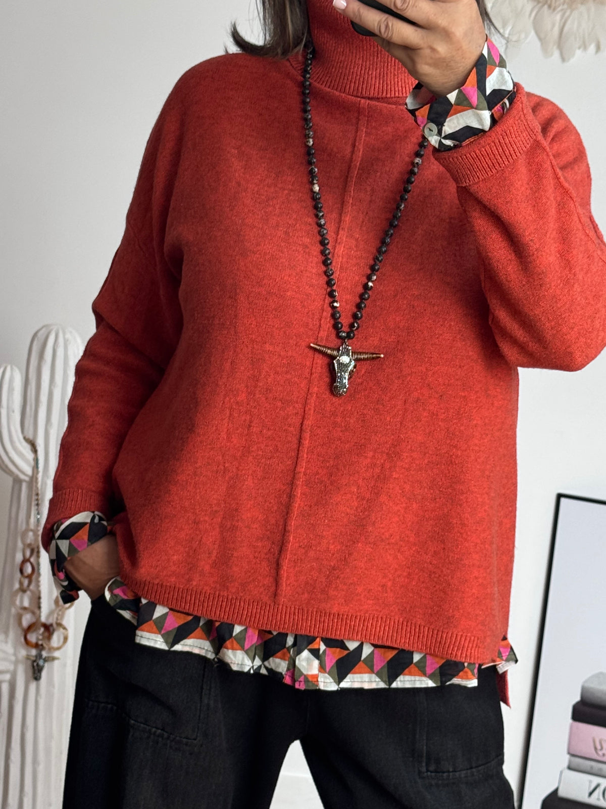 Pull So Chic terracotta