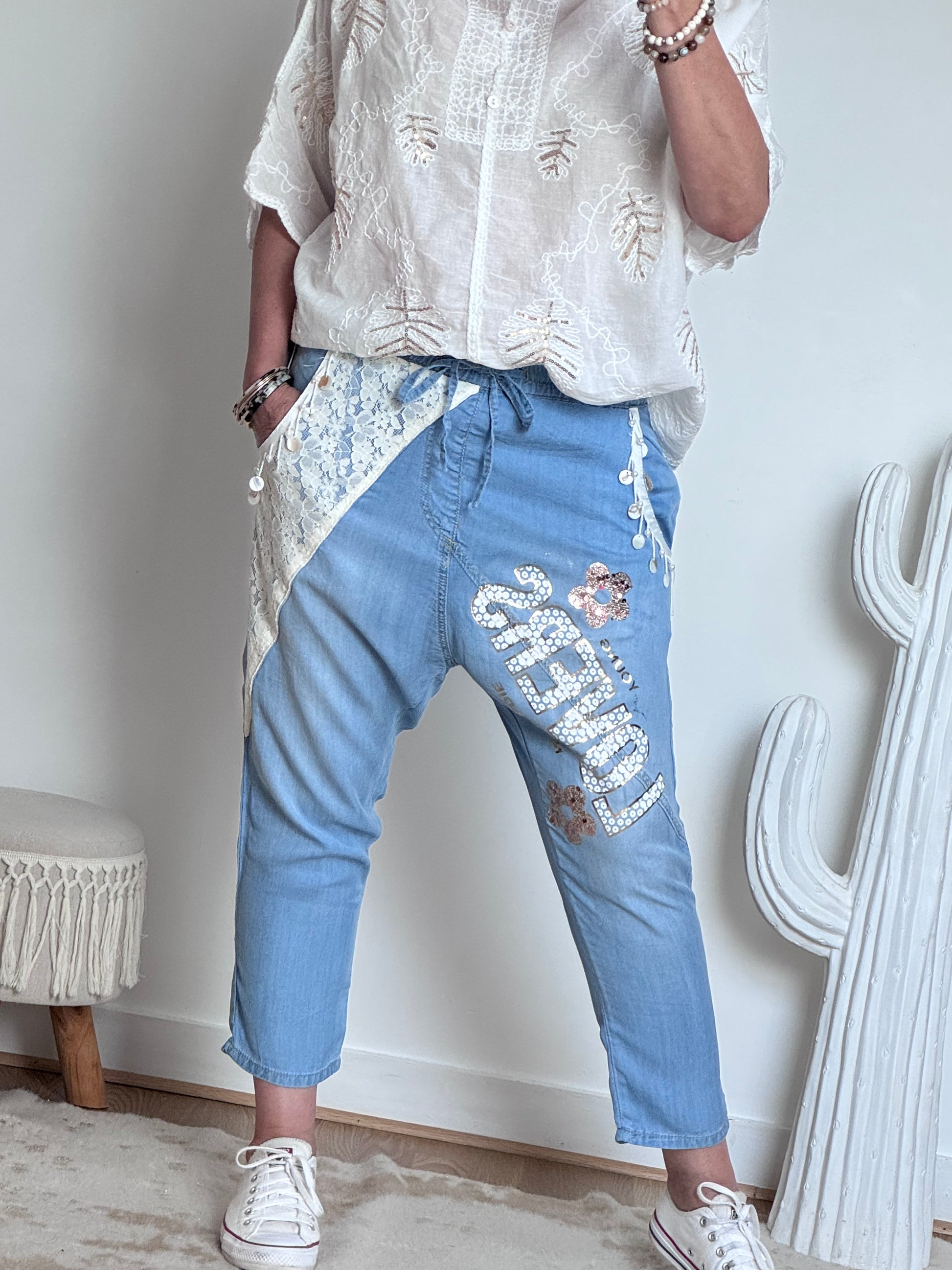 Jeans bohème TU 36/42