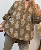 Blouse velours côtelé