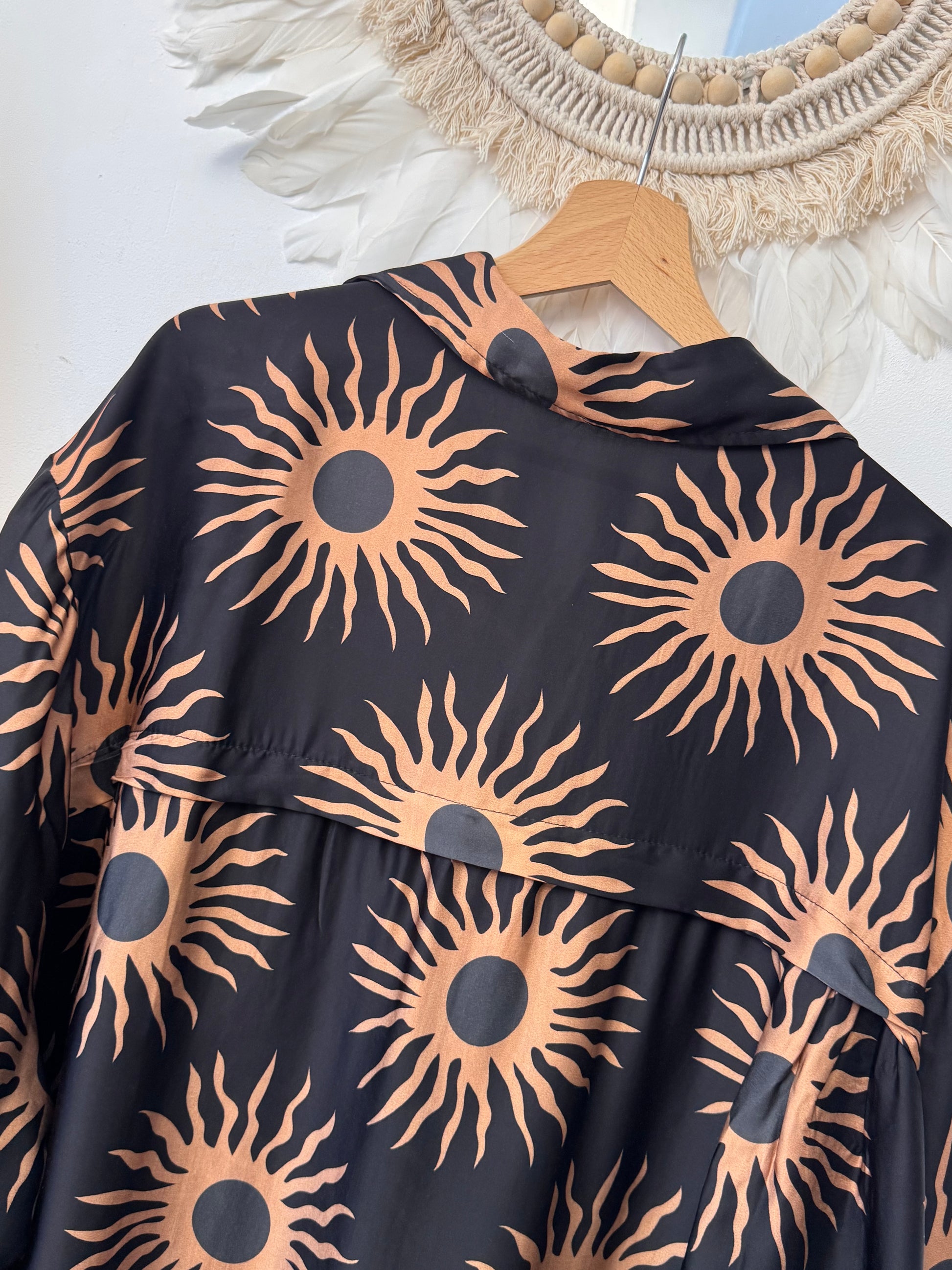 Chemisier soleil noir
