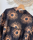 Chemisier soleil noir