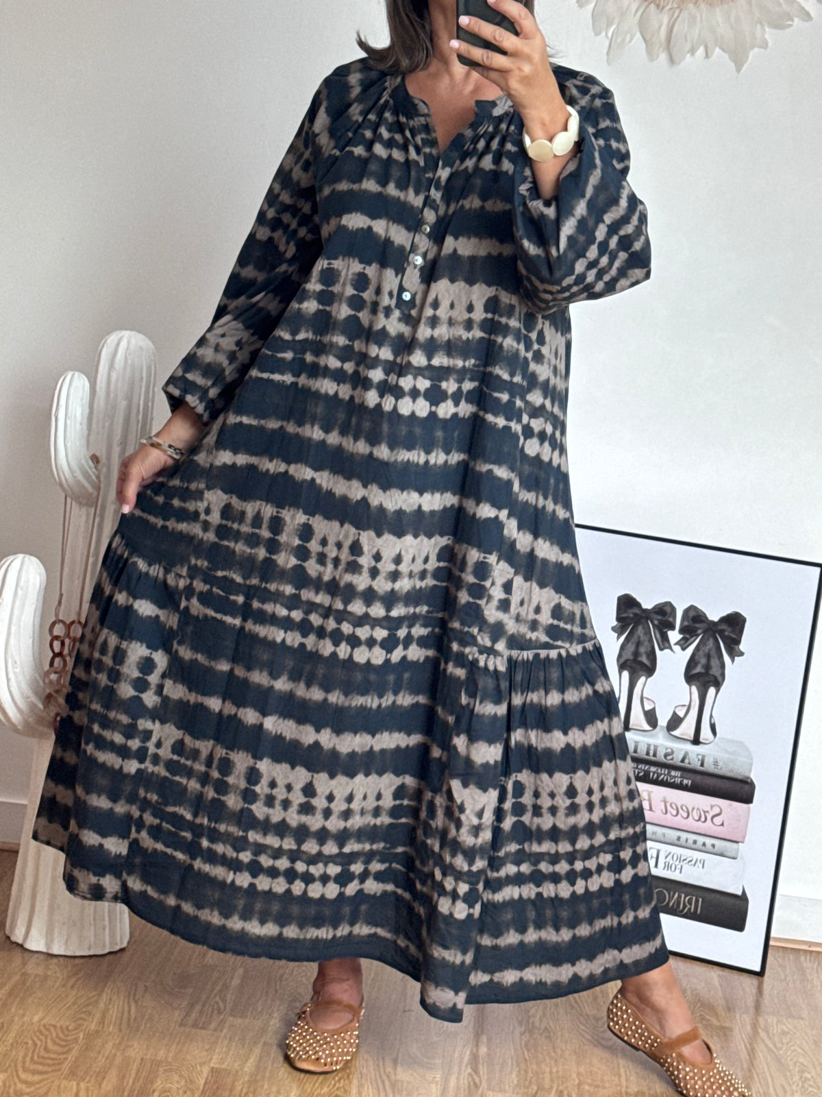 Robe bohème tie and dye Bantidas From Marseille