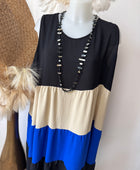 Robe Sidonie bleu TU 48/52