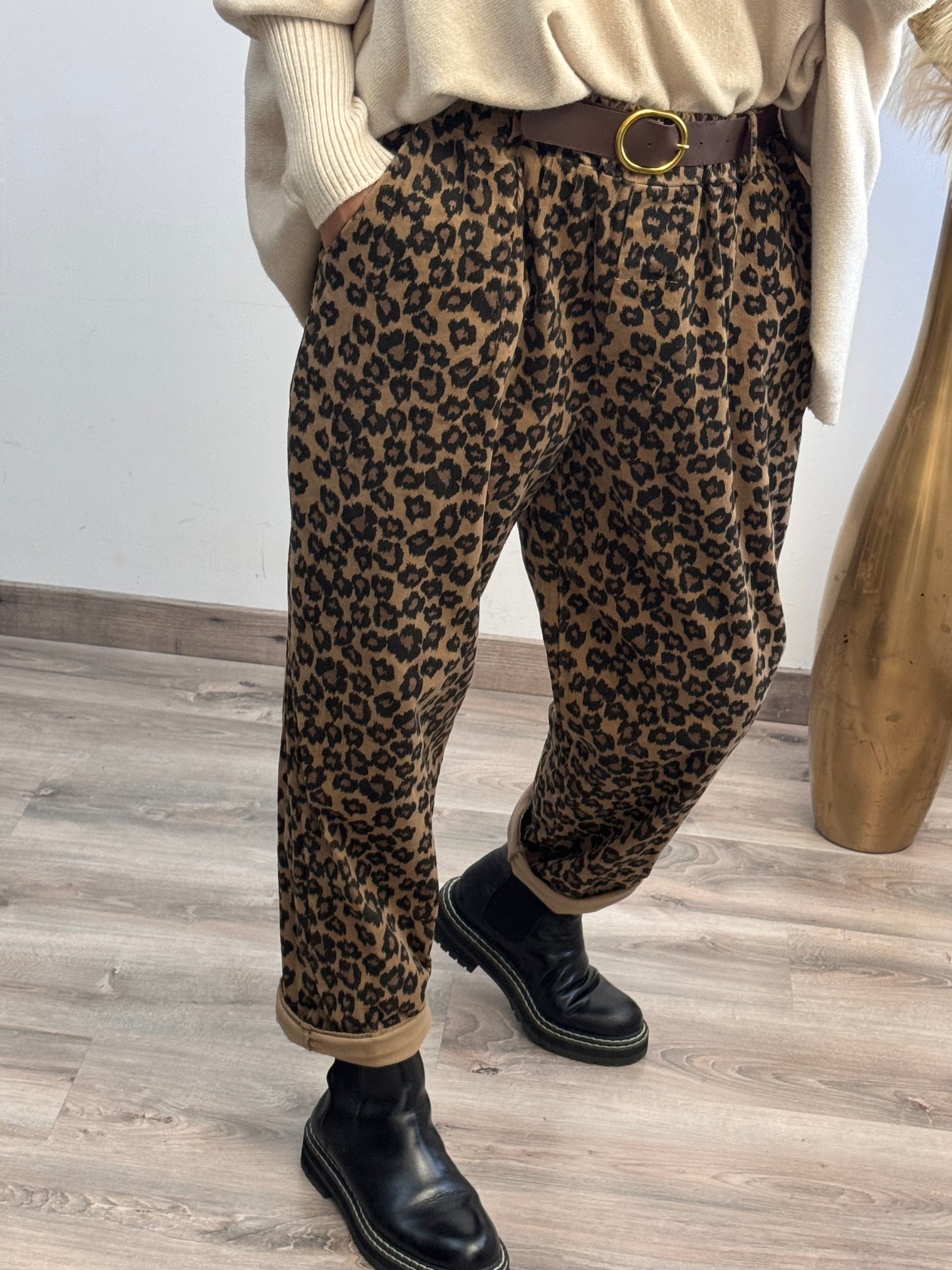 Pantalon Tiago beige