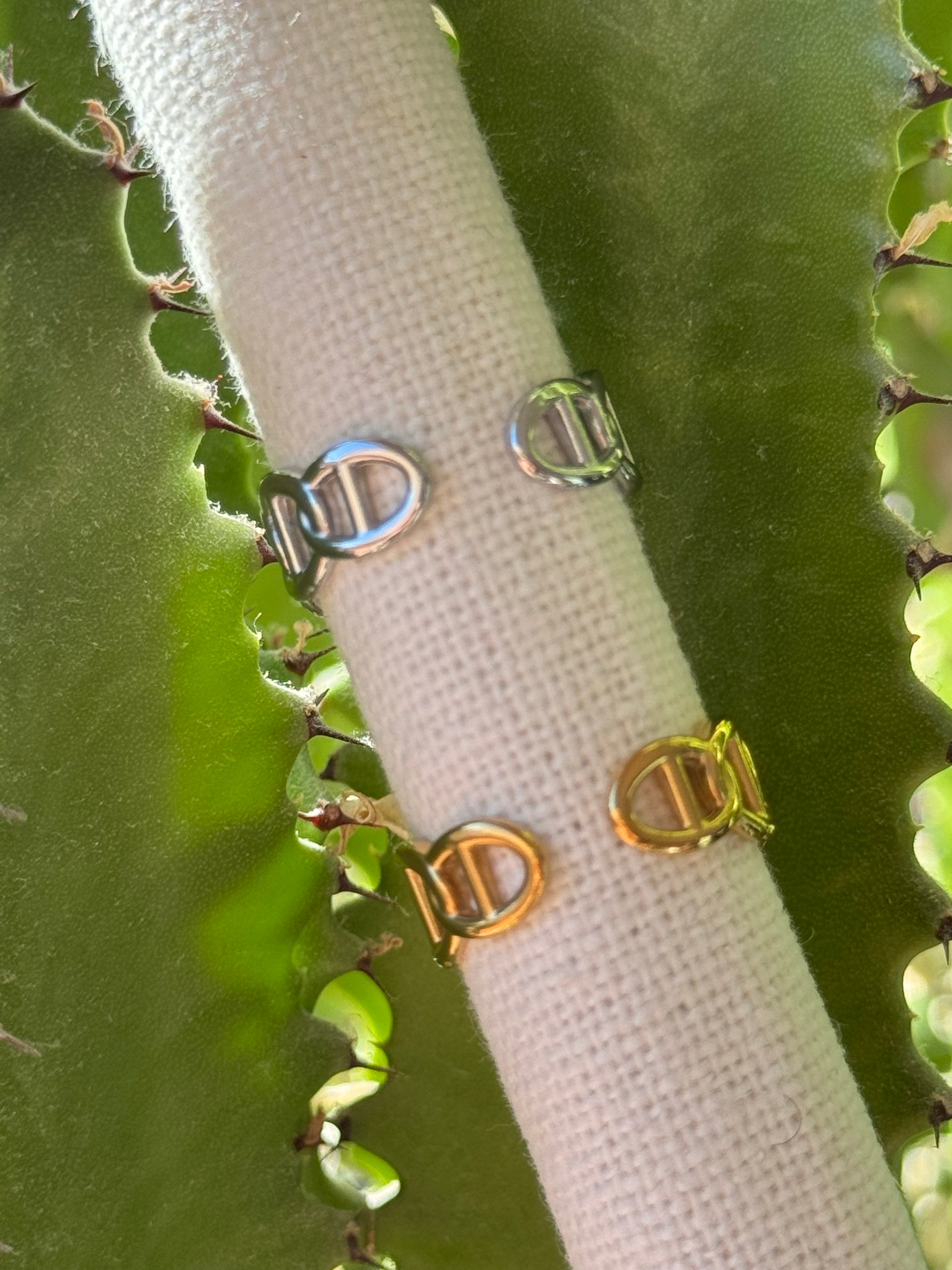 Bague "Maillons Élégants" 
Acier Inoxydable Ajustable