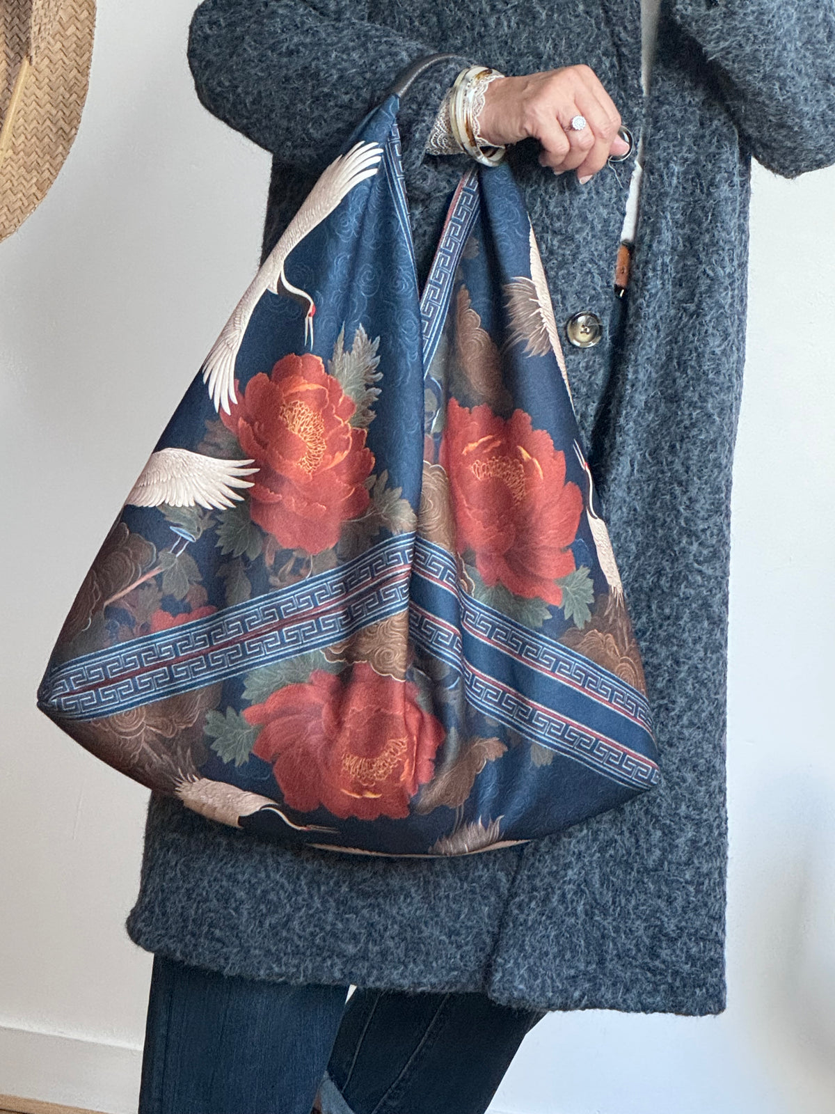 Sac Bohésia fond marine