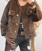 Veste fausse fourrure Coline