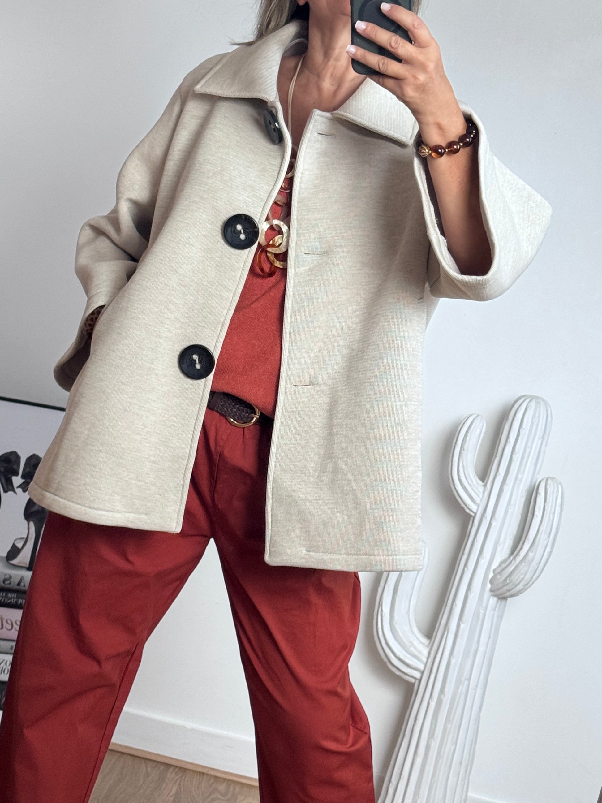Veste Kennedy beige TU 40/50