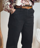 Jean barrel noir