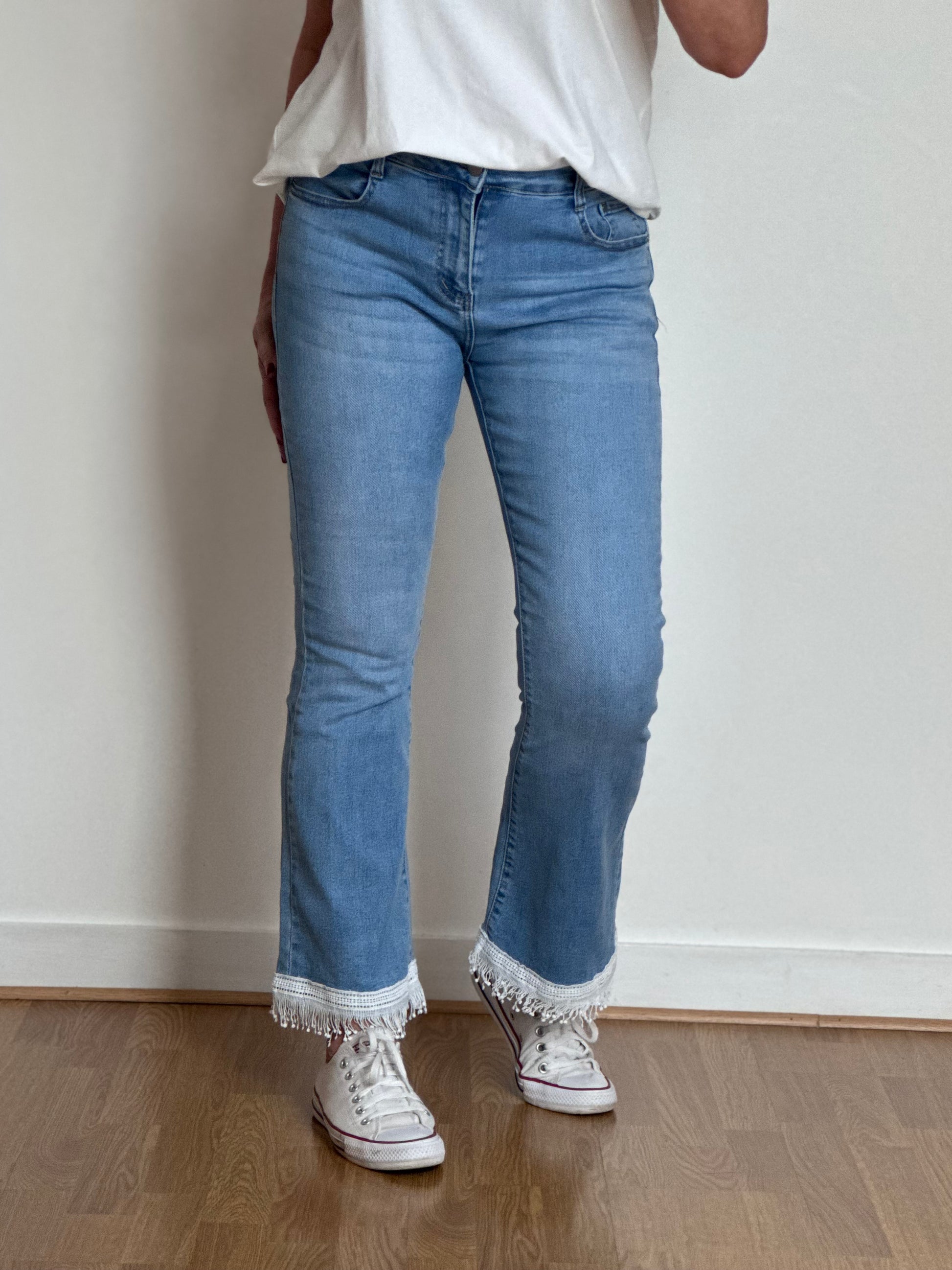 Jeans bohème Taille du 38 au 48