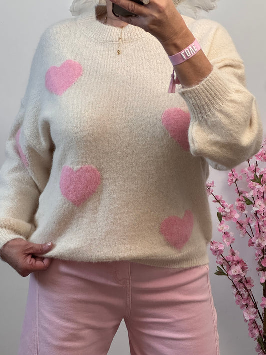 Pull love crème TU 36/44