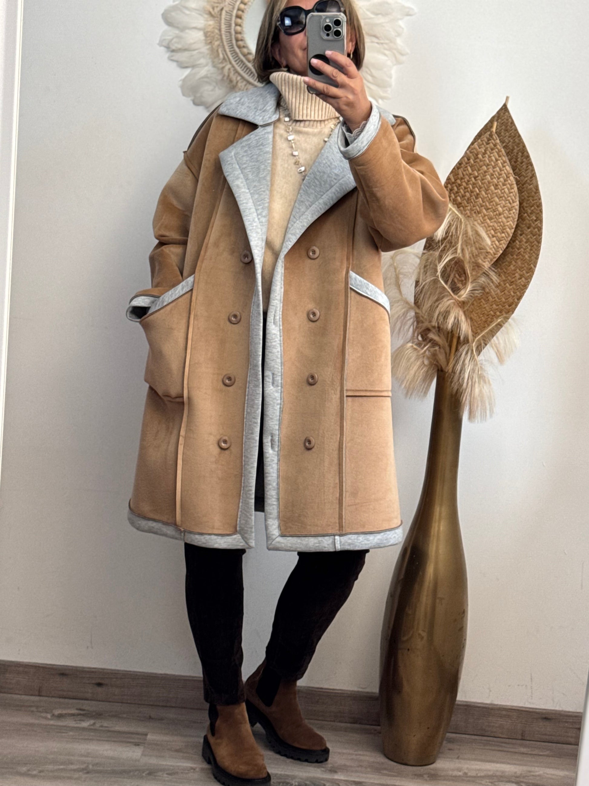 Manteau Léon beige