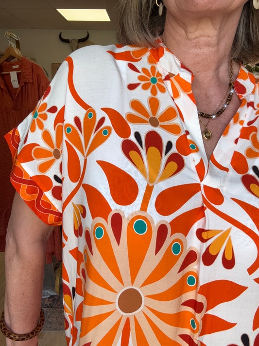 Robe Emma orange