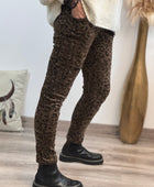 Pantalon velours Léo marron TU 40/46