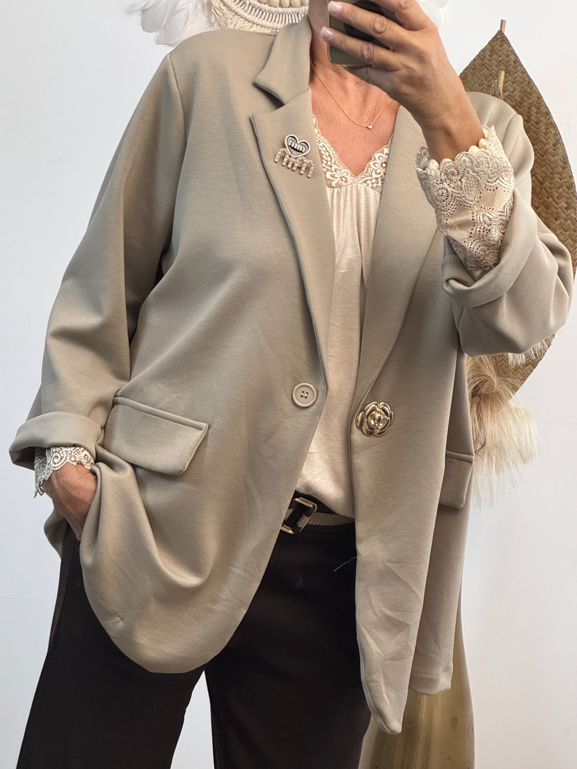 Blazer Augustin beige TU 44/48
