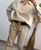 Chemise Apolline beige