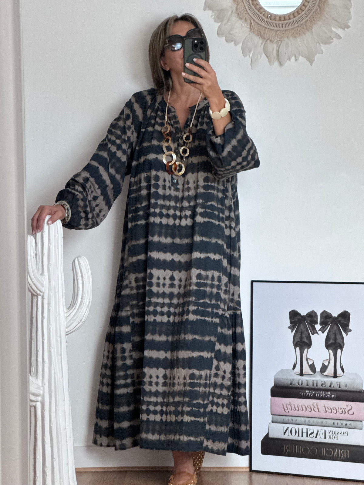 Robe bohème tie and dye Bantidas From Marseille