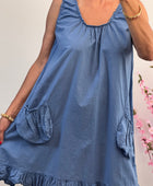Robe d’été bleue