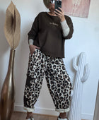 Pantalon jog Wild Star Leo crème