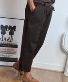 Pantalon confort Arthur marron TU 38/48