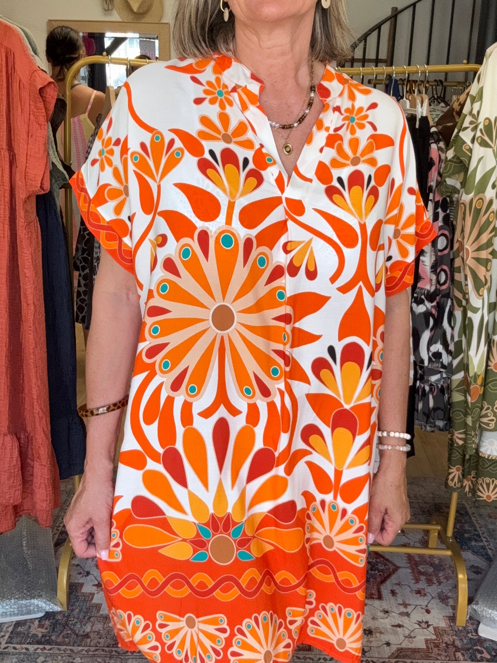 Robe Emma orange