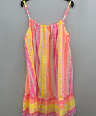 Robe d’été en coton multiples imprimés du 1 au 9