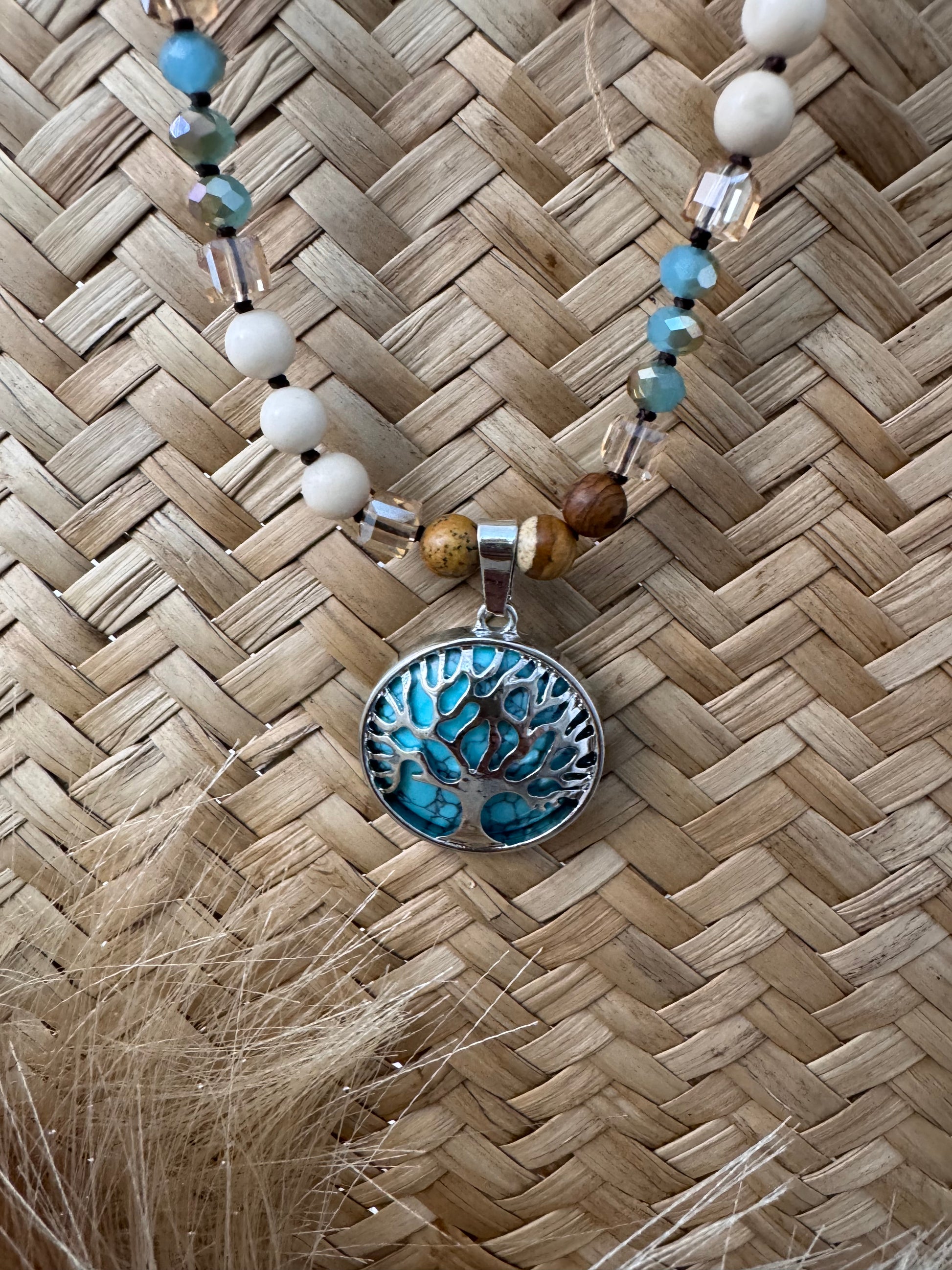 Collier arbre de vie artisanal