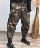 Pantalon loose camouflage