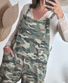 Salopette camouflage kaki