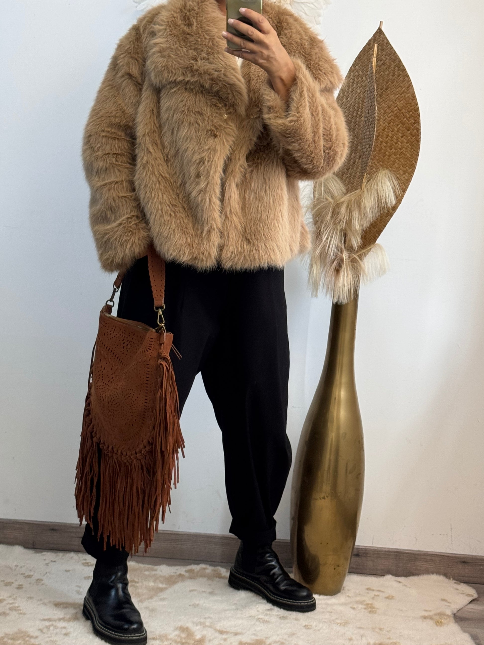 Veste Mia camel
