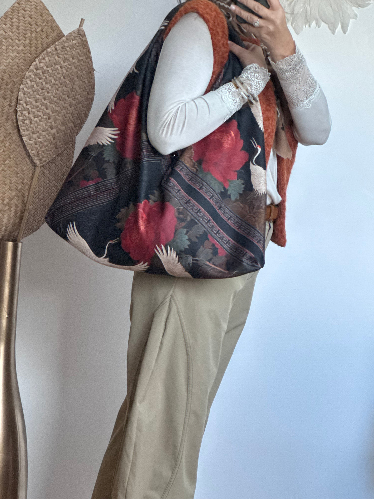 Sac Bohésia fond noir