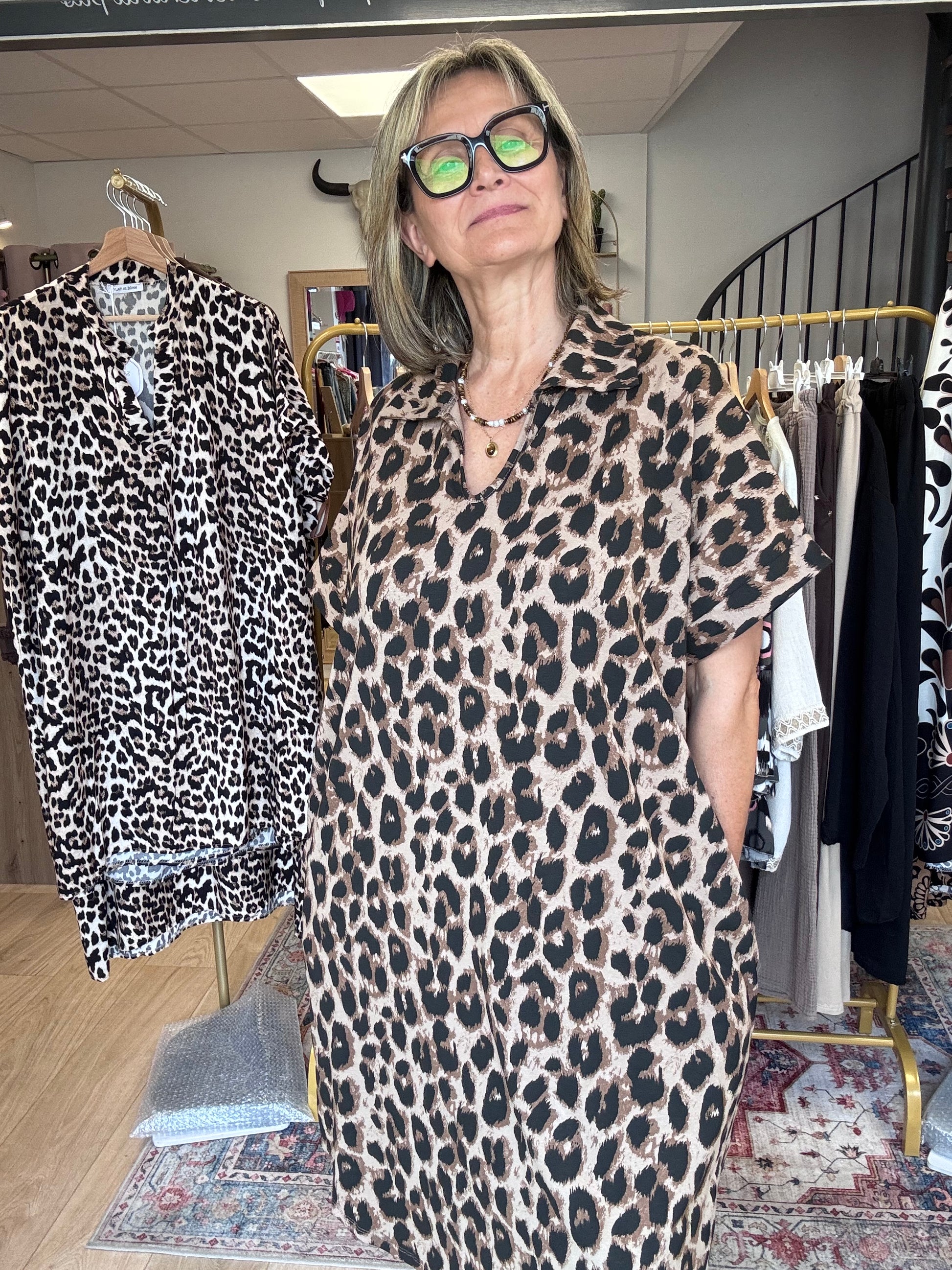 Robe teeshirt iconic Leo