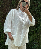 Chemise Nina broderie blanche