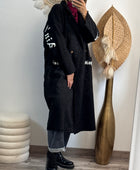 Manteau long noir