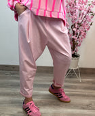 Pantalon saroual rose