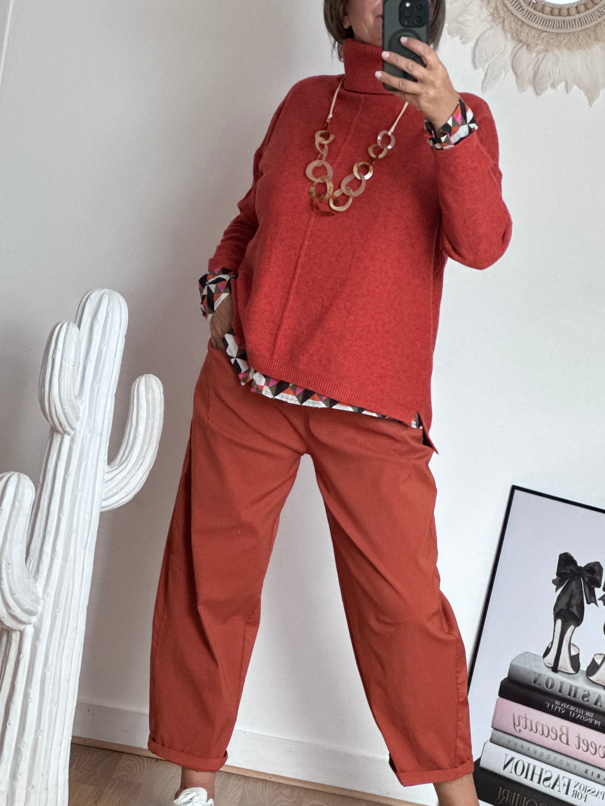 Pull So Chic terracotta