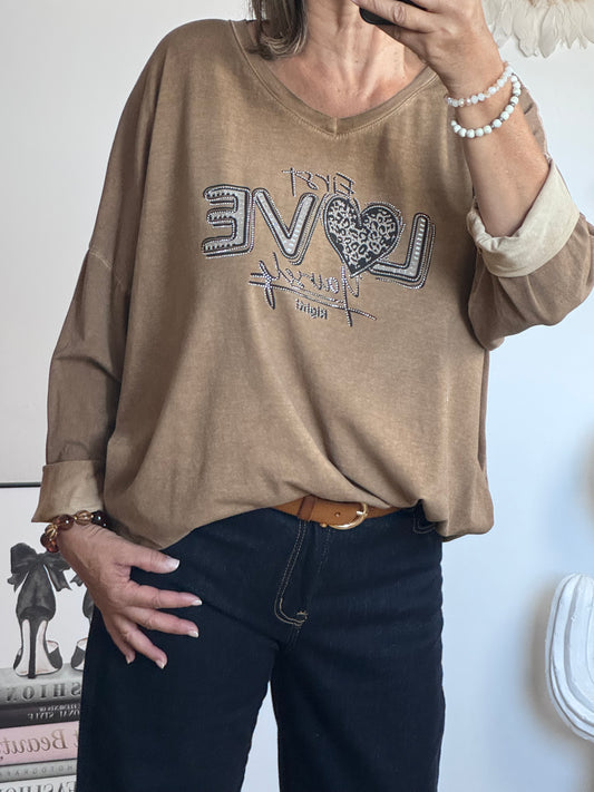 Teeshirt love camel