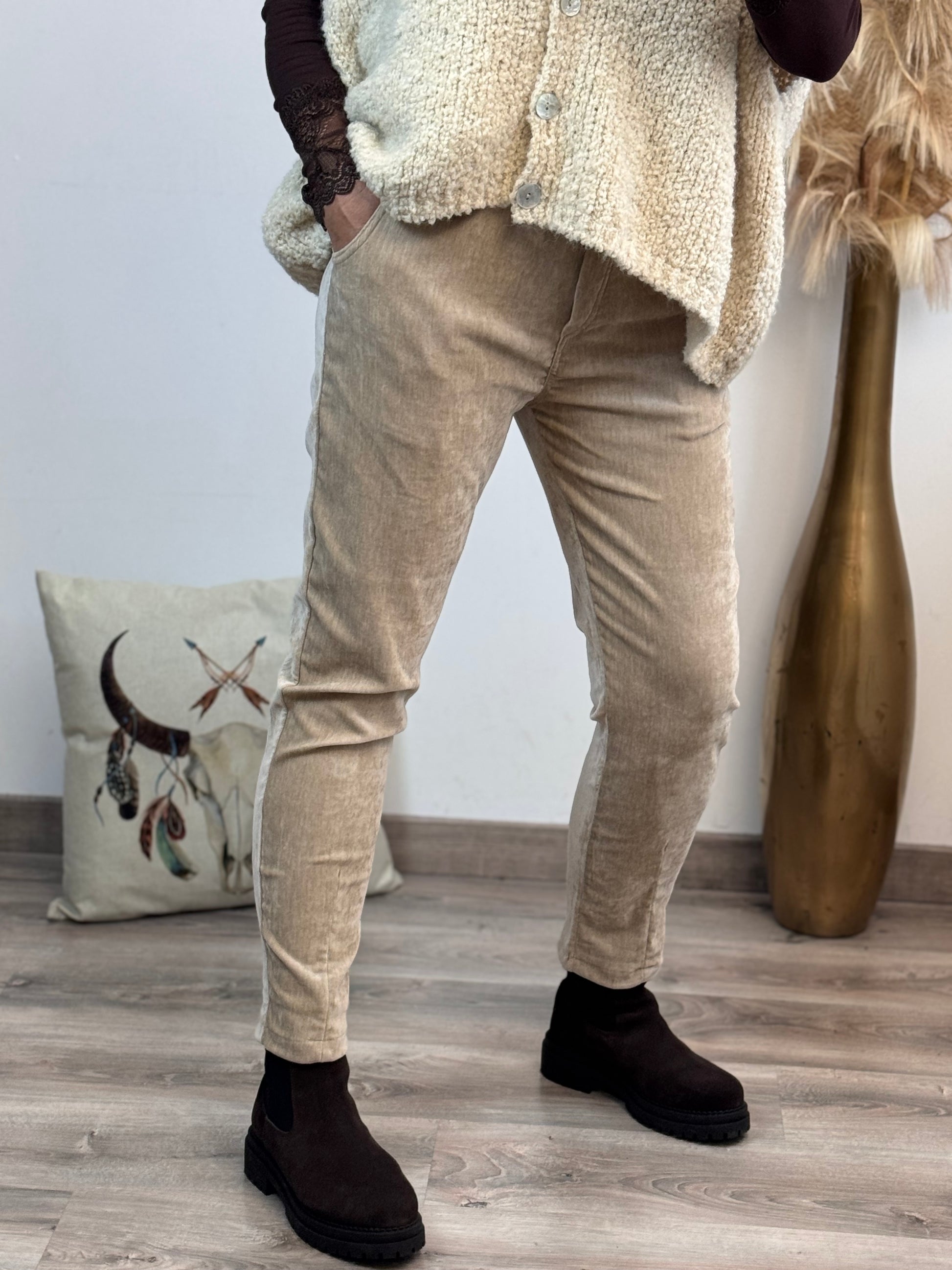 Pantalon Lucas beige
