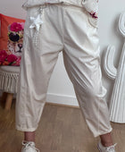 Pantalon crème balloon TU 36/42