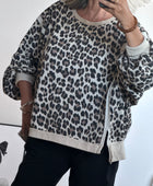 Sweat-shirt oversize LEO TU 38/50