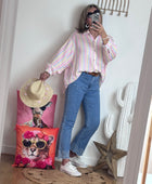Chemise Ambre rayée pastel